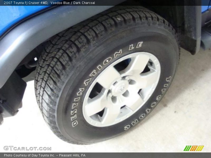Voodoo Blue / Dark Charcoal 2007 Toyota FJ Cruiser 4WD