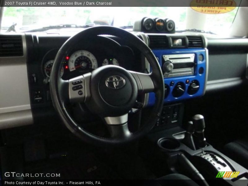 Voodoo Blue / Dark Charcoal 2007 Toyota FJ Cruiser 4WD