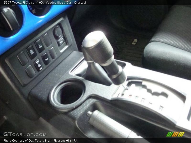 Voodoo Blue / Dark Charcoal 2007 Toyota FJ Cruiser 4WD