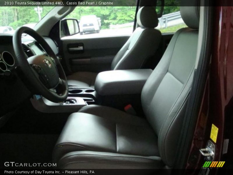 Cassis Red Pearl / Graphite 2010 Toyota Sequoia Limited 4WD