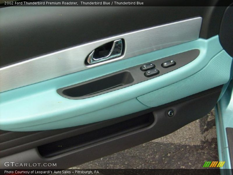 Thunderbird Blue / Thunderbird Blue 2002 Ford Thunderbird Premium Roadster