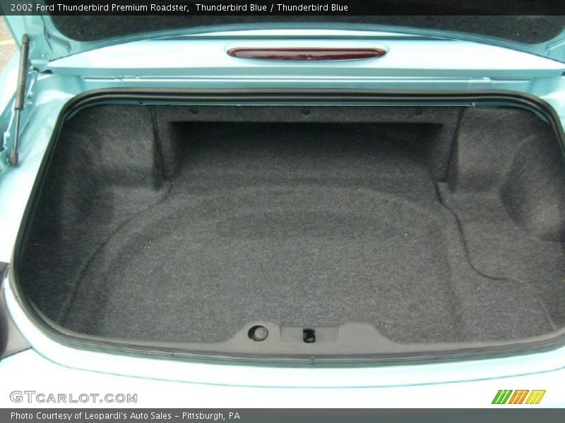 Thunderbird Blue / Thunderbird Blue 2002 Ford Thunderbird Premium Roadster