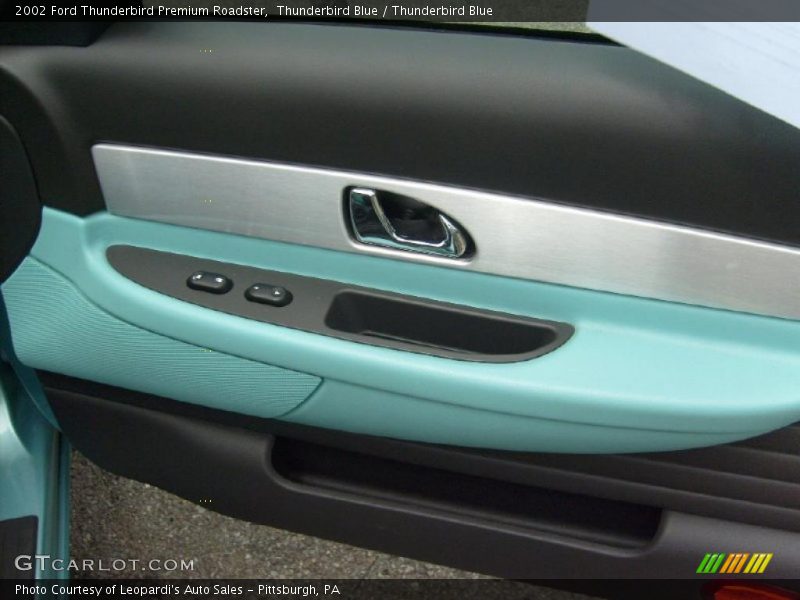 Thunderbird Blue / Thunderbird Blue 2002 Ford Thunderbird Premium Roadster