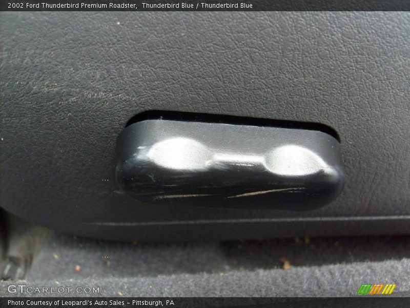 Thunderbird Blue / Thunderbird Blue 2002 Ford Thunderbird Premium Roadster