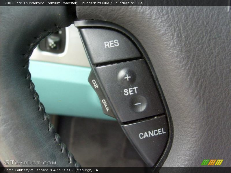 Thunderbird Blue / Thunderbird Blue 2002 Ford Thunderbird Premium Roadster