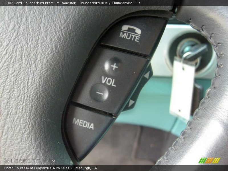 Thunderbird Blue / Thunderbird Blue 2002 Ford Thunderbird Premium Roadster