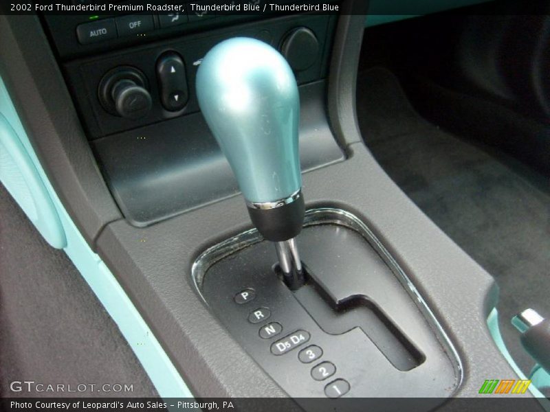 Thunderbird Blue / Thunderbird Blue 2002 Ford Thunderbird Premium Roadster