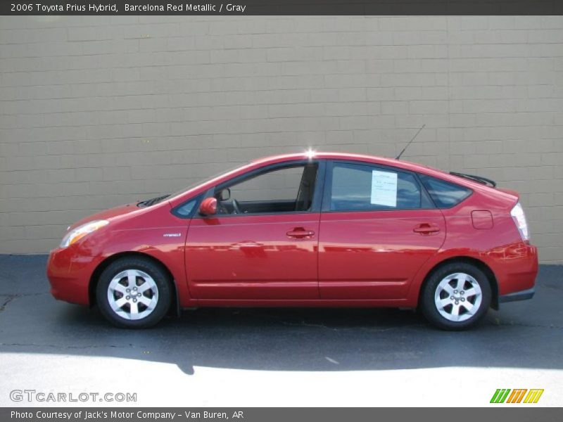 Barcelona Red Metallic / Gray 2006 Toyota Prius Hybrid