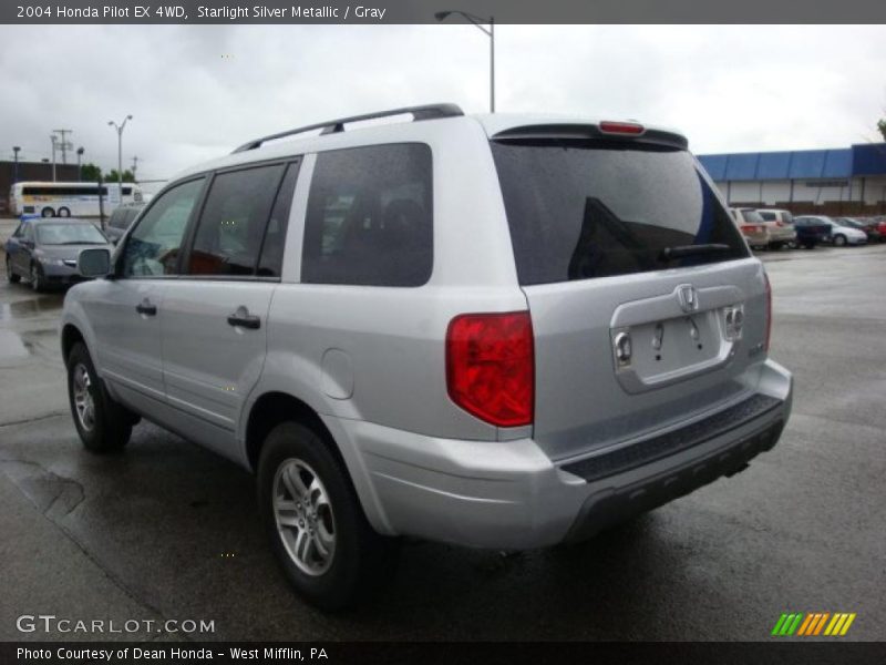 Starlight Silver Metallic / Gray 2004 Honda Pilot EX 4WD