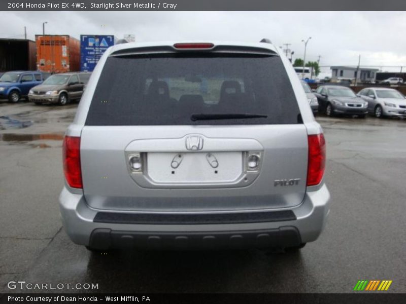 Starlight Silver Metallic / Gray 2004 Honda Pilot EX 4WD