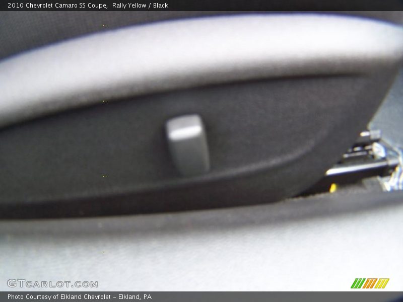 Rally Yellow / Black 2010 Chevrolet Camaro SS Coupe