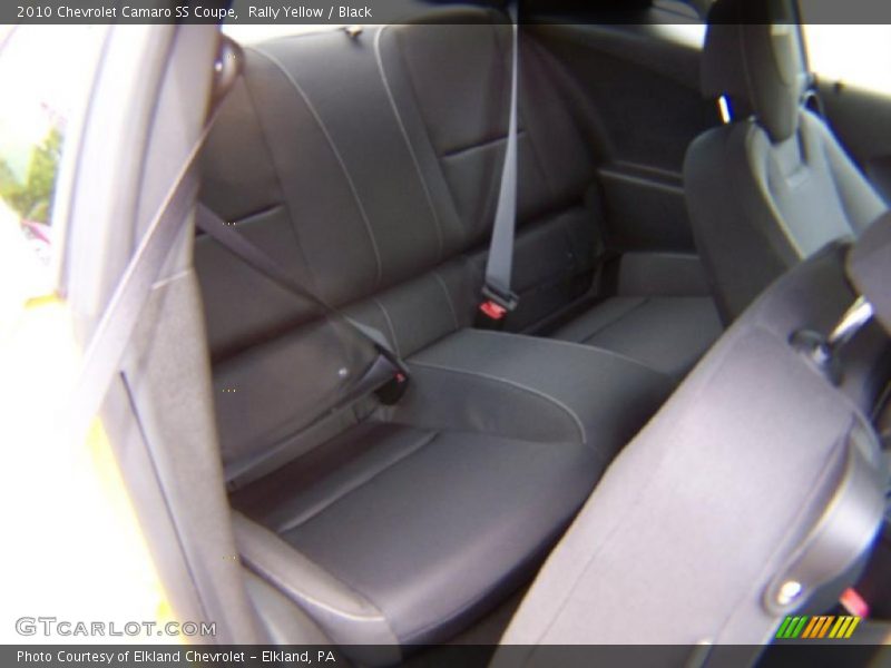 Rally Yellow / Black 2010 Chevrolet Camaro SS Coupe