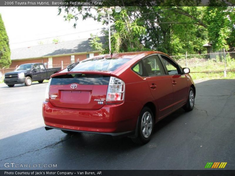 Barcelona Red Metallic / Gray 2006 Toyota Prius Hybrid