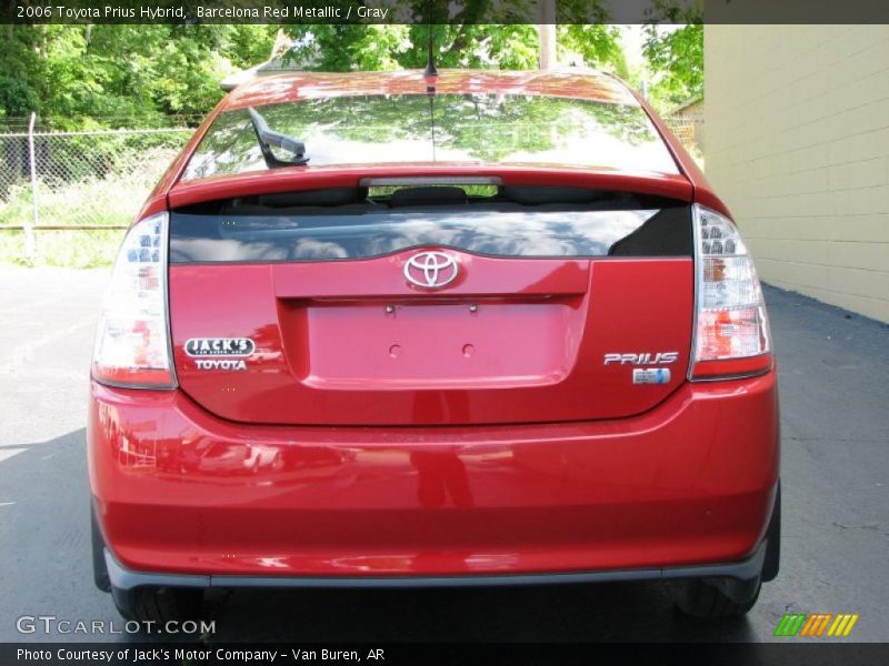 Barcelona Red Metallic / Gray 2006 Toyota Prius Hybrid