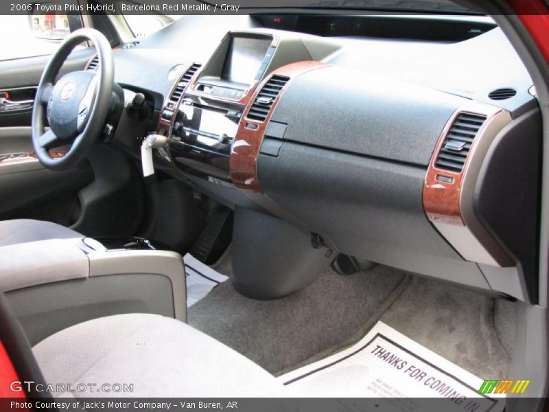 Barcelona Red Metallic / Gray 2006 Toyota Prius Hybrid