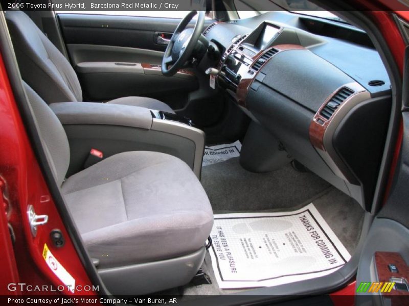 Barcelona Red Metallic / Gray 2006 Toyota Prius Hybrid