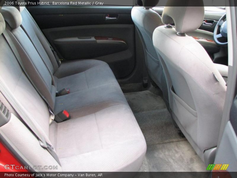 Barcelona Red Metallic / Gray 2006 Toyota Prius Hybrid