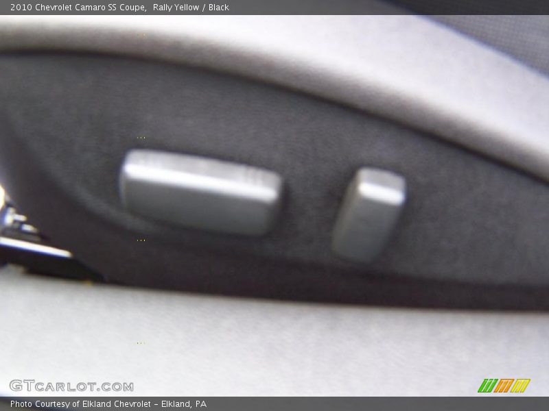 Rally Yellow / Black 2010 Chevrolet Camaro SS Coupe