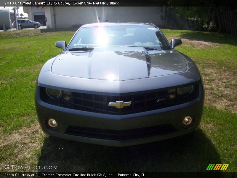 Cyber Gray Metallic / Black 2010 Chevrolet Camaro LT/RS Coupe