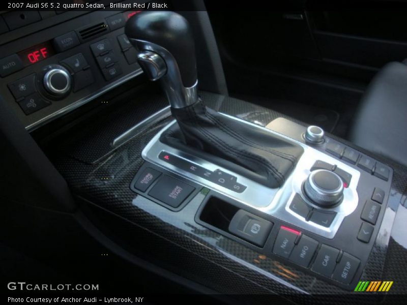 Brilliant Red / Black 2007 Audi S6 5.2 quattro Sedan