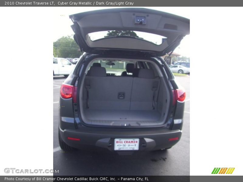 Cyber Gray Metallic / Dark Gray/Light Gray 2010 Chevrolet Traverse LT
