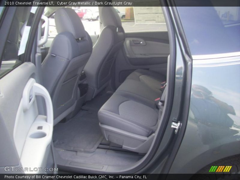 Cyber Gray Metallic / Dark Gray/Light Gray 2010 Chevrolet Traverse LT