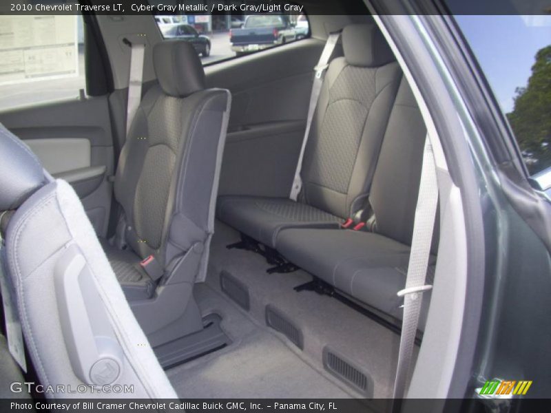 Cyber Gray Metallic / Dark Gray/Light Gray 2010 Chevrolet Traverse LT