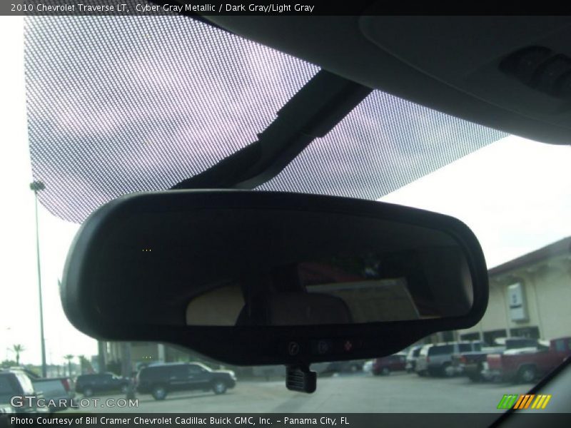 Cyber Gray Metallic / Dark Gray/Light Gray 2010 Chevrolet Traverse LT