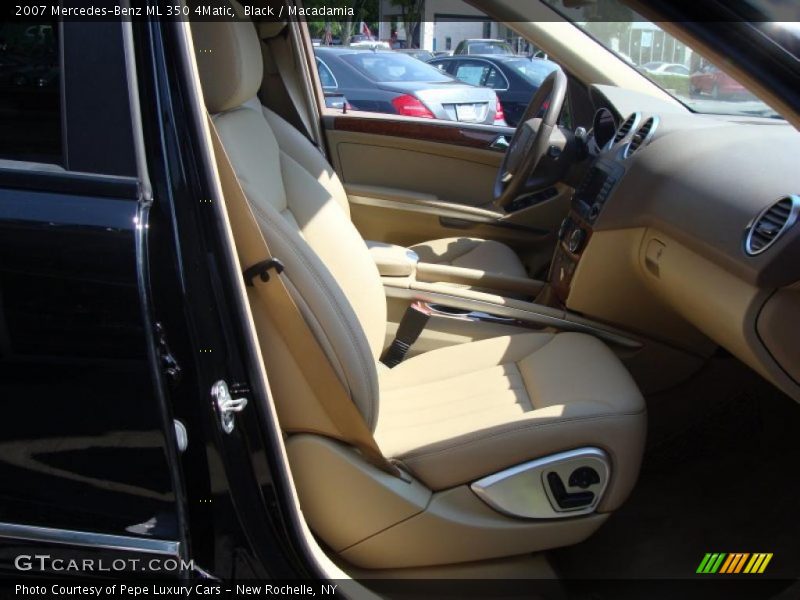 Black / Macadamia 2007 Mercedes-Benz ML 350 4Matic