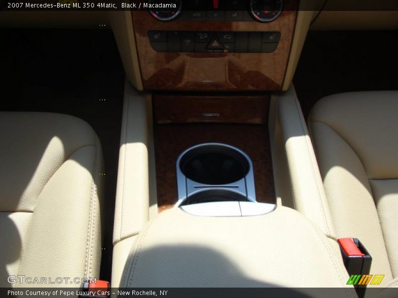 Black / Macadamia 2007 Mercedes-Benz ML 350 4Matic