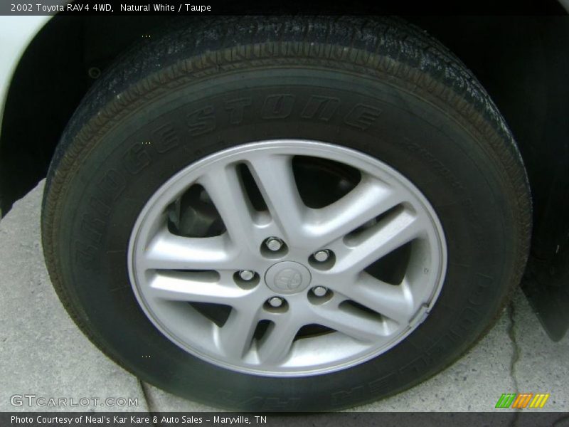 Natural White / Taupe 2002 Toyota RAV4 4WD