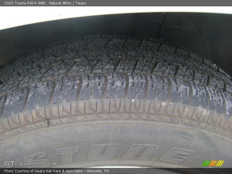 Natural White / Taupe 2002 Toyota RAV4 4WD