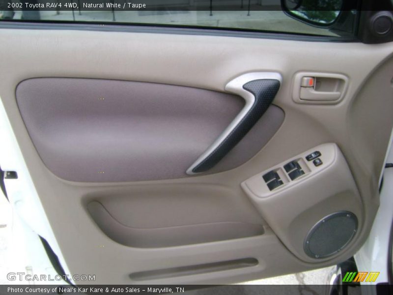 Natural White / Taupe 2002 Toyota RAV4 4WD