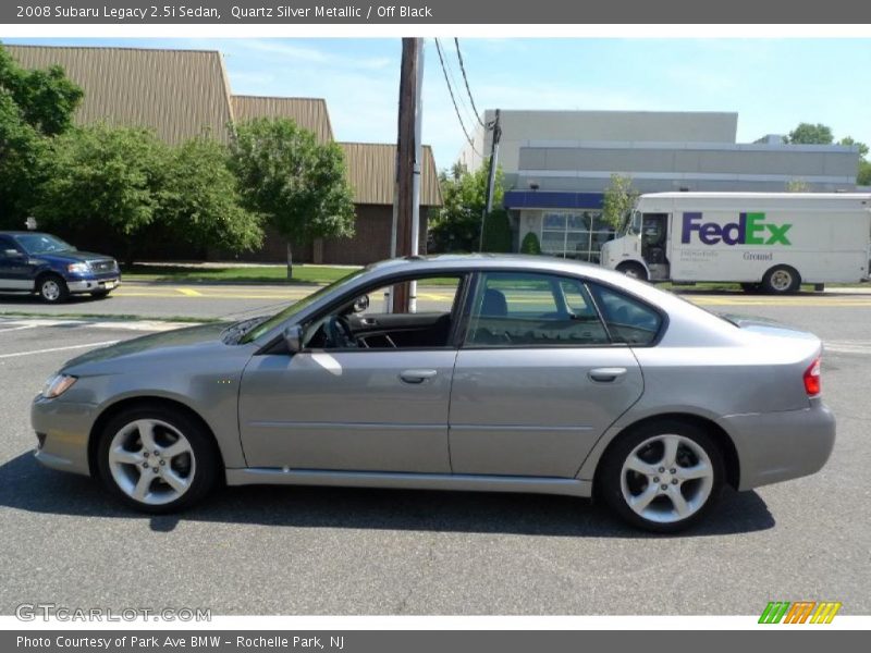 Quartz Silver Metallic / Off Black 2008 Subaru Legacy 2.5i Sedan