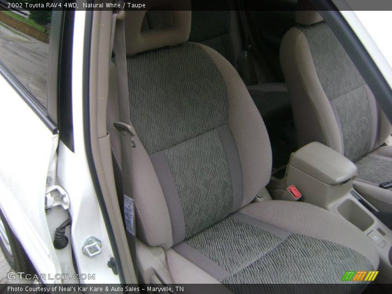 Natural White / Taupe 2002 Toyota RAV4 4WD