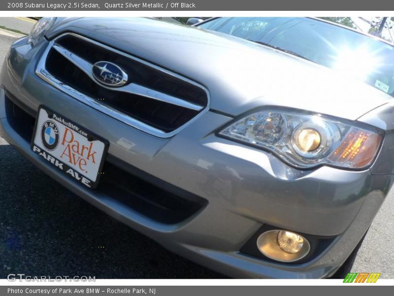 Quartz Silver Metallic / Off Black 2008 Subaru Legacy 2.5i Sedan