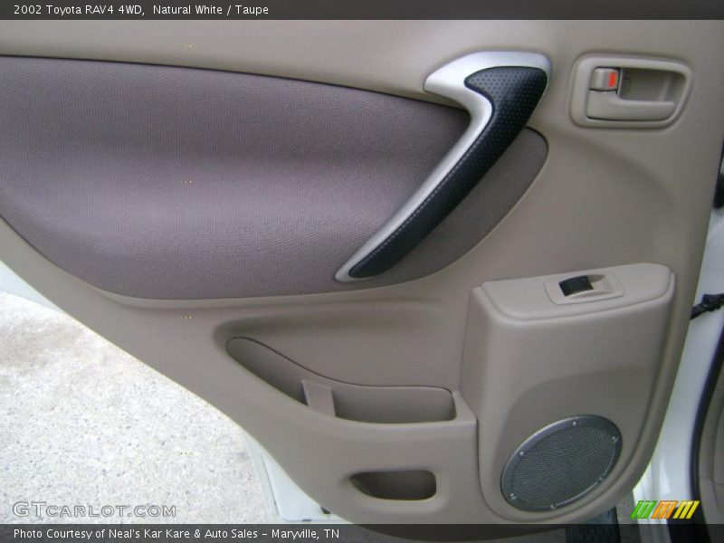 Natural White / Taupe 2002 Toyota RAV4 4WD