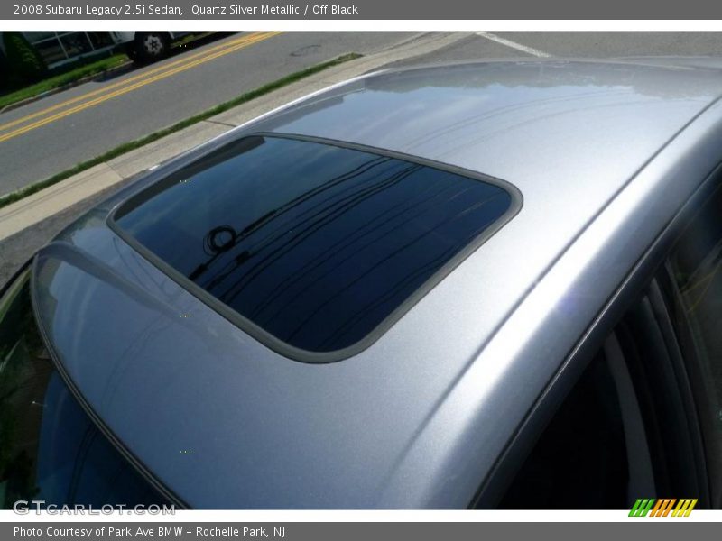 Quartz Silver Metallic / Off Black 2008 Subaru Legacy 2.5i Sedan