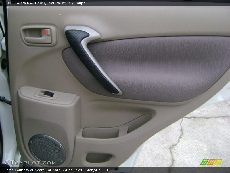 Natural White / Taupe 2002 Toyota RAV4 4WD