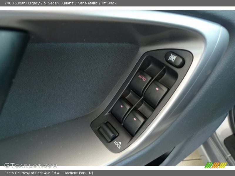 Quartz Silver Metallic / Off Black 2008 Subaru Legacy 2.5i Sedan