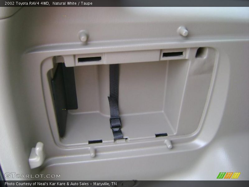 Natural White / Taupe 2002 Toyota RAV4 4WD