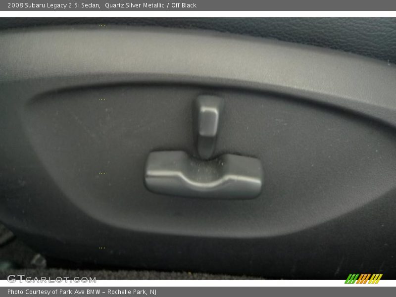 Quartz Silver Metallic / Off Black 2008 Subaru Legacy 2.5i Sedan