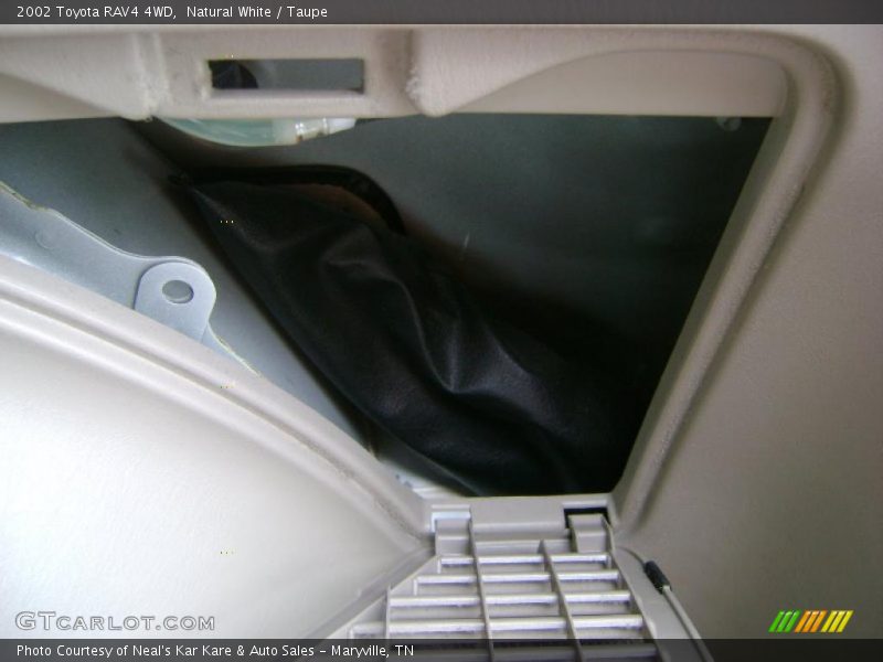 Natural White / Taupe 2002 Toyota RAV4 4WD