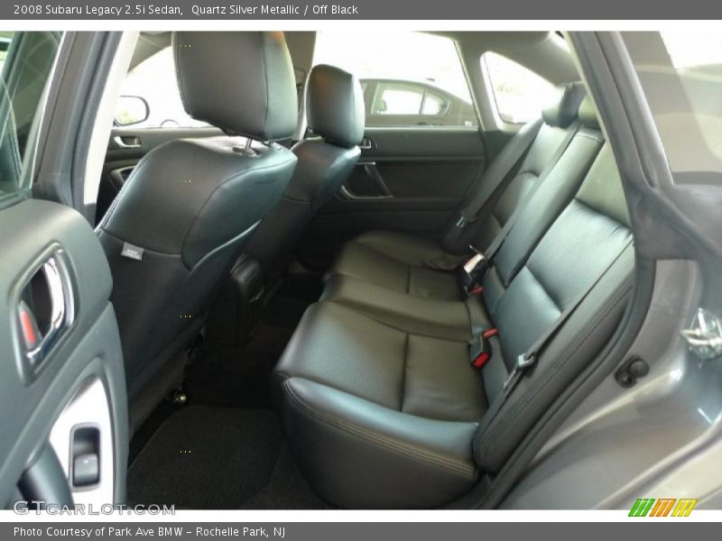 Quartz Silver Metallic / Off Black 2008 Subaru Legacy 2.5i Sedan