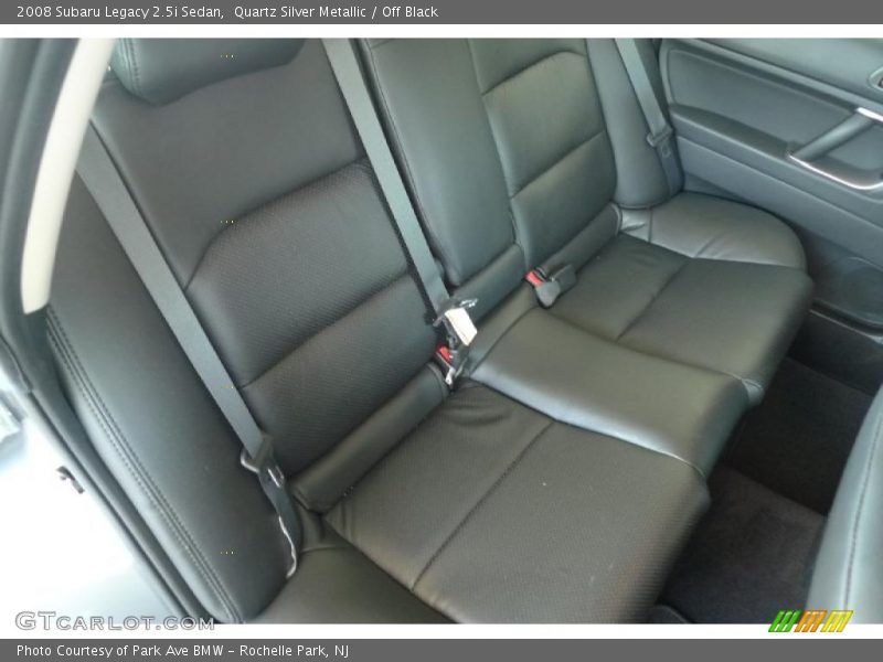 Quartz Silver Metallic / Off Black 2008 Subaru Legacy 2.5i Sedan