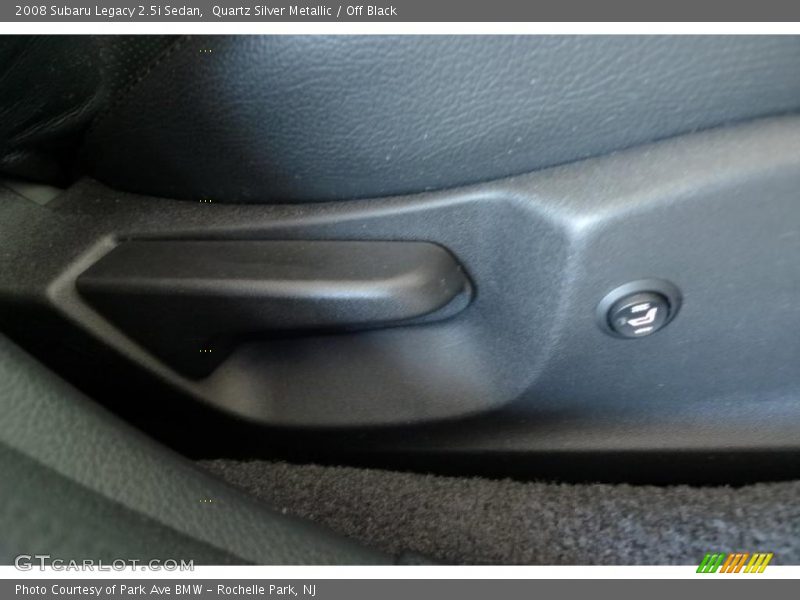 Quartz Silver Metallic / Off Black 2008 Subaru Legacy 2.5i Sedan