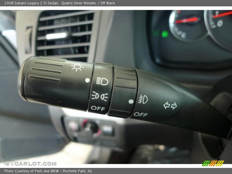 Quartz Silver Metallic / Off Black 2008 Subaru Legacy 2.5i Sedan