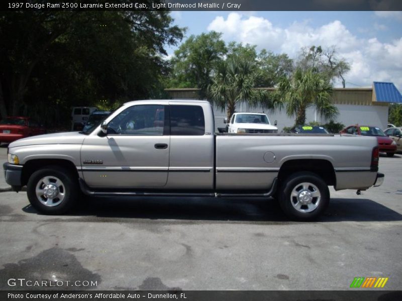 Light Driftwood Metallic / Gray 1997 Dodge Ram 2500 Laramie Extended Cab