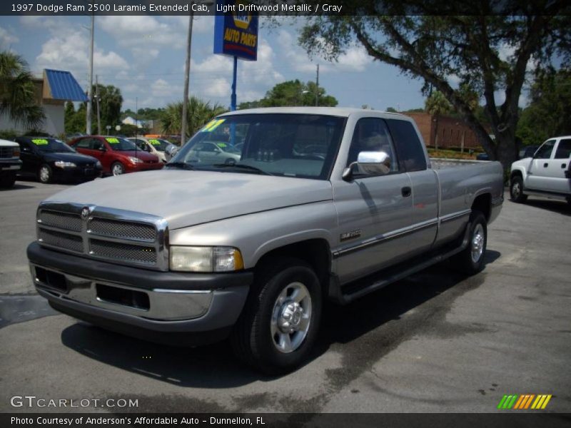 Light Driftwood Metallic / Gray 1997 Dodge Ram 2500 Laramie Extended Cab