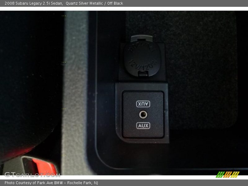 Quartz Silver Metallic / Off Black 2008 Subaru Legacy 2.5i Sedan